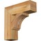 Ekena Millwork Imperial Block Rough Sawn Bracket, Western Red Cedar, 4"W x 14"D x 14"H BKT04X14X14IMP05RWR - alternate 1